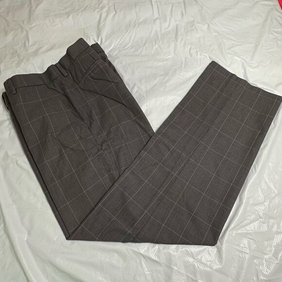Banana Republic Gray Dress Pants Classic Straight-Leg 34”x32” - Picture 5 of 12